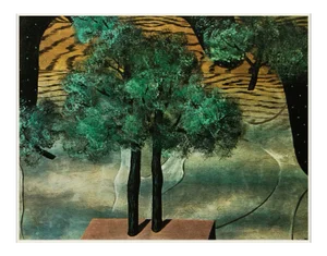 1972 After Rene Magritte, "The Cultivation of Ideas" Original Photogravure