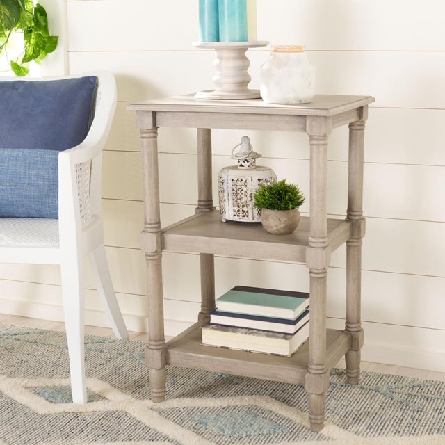 Maximize storage and style with this Cassie Accent Table. Featuring three smooth shelves perfect for displaying beloved...