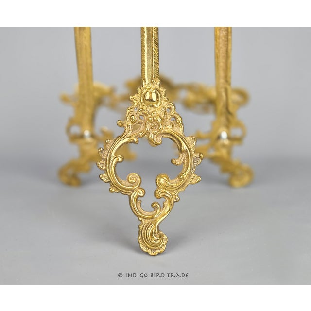 21" Vintage Metal Easel Stand Display Recipe Book Holder For Sale In Greenville, SC - Image 6 of 8