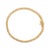 2020s 10K Yellow Gold 4.0 Cttw Lab Grown Diamond Tennis Bracelet For Sale - Image 5 of 5