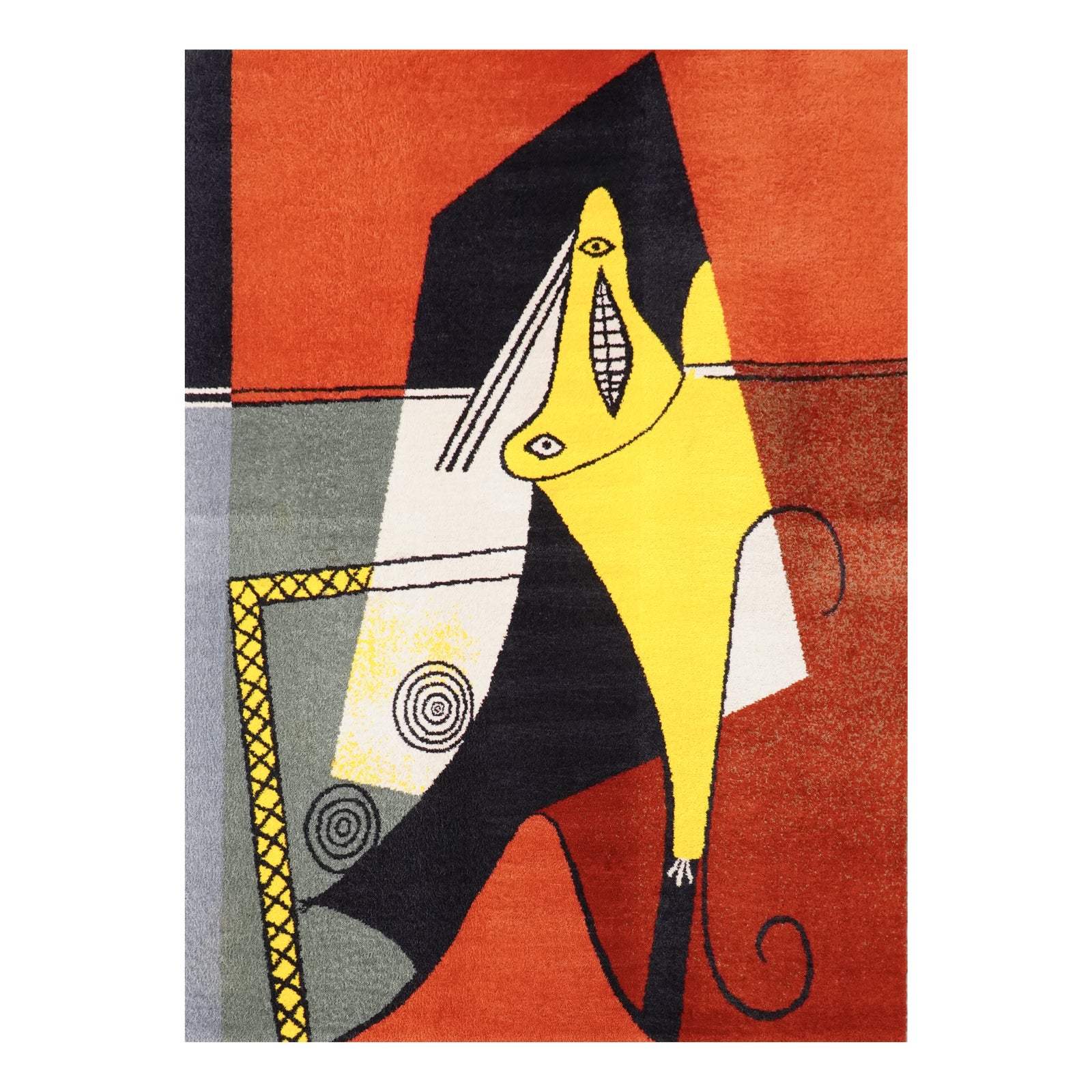 Large Wool Rug with La Figura by Pablo Picasso Motif from Desso ...