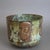 Hammered Copper Cachepot with Ancestral Face Frieze (circa 1960s-70s) by Graziella Laffi. A cylindrical cachepot hammered...
