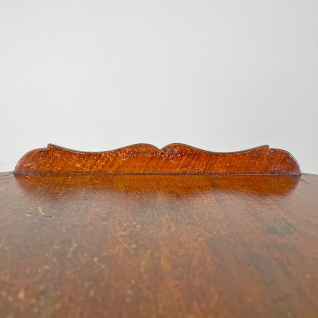 Art Nouveau Italian Wooden Bookshelf, 1900s For Sale - Image 12 of 18