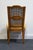 Henredon Furniture Walnut Italian Mediterranean Cane Back Dining Side Chair For Sale In Kansas City - Image 6 of 10