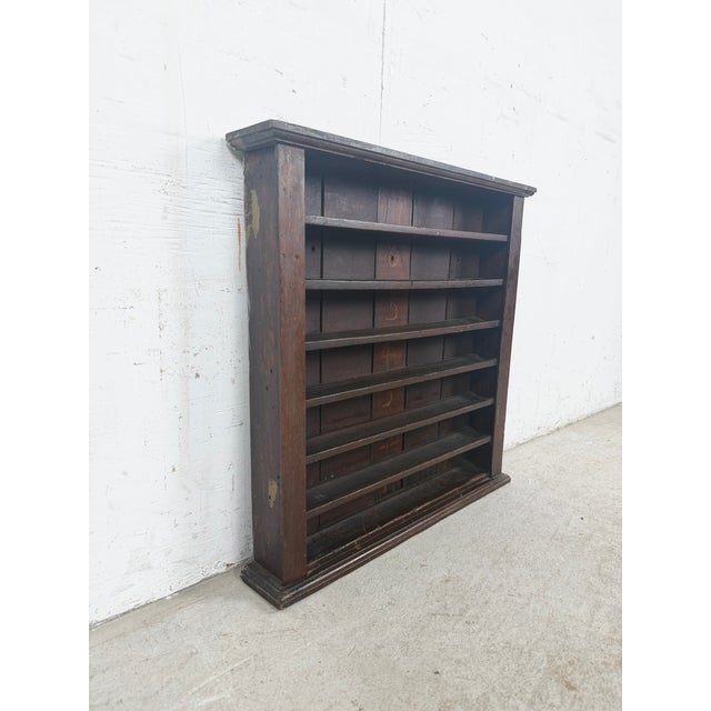 Antique Six-Tier Wooden Billiard Ball Display Rack, Early 20th Century For Sale - Image 14 of 14