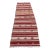 1960s Hand-Knotted Ottoman Empire Striped Natural Wool Kilim Rug For Sale