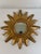 A stunning vintage French style Giltwood Sunburst Wall Mirror with classic alternating lengths of rays and beading...