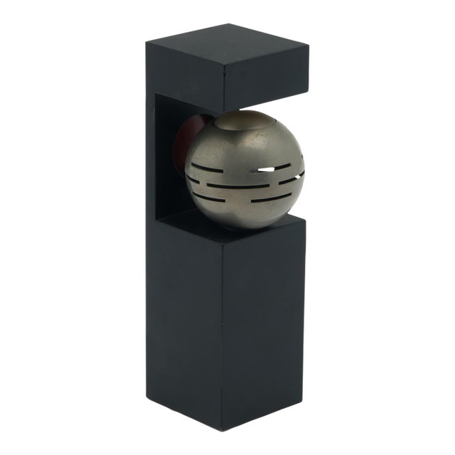 1970 Mid Century Modern Angelo Lelii Contrast Table Lamp for Arredoluce Italy For Sale
