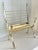 Maison Jansen Style Polished Brass Magazine Rack For Sale - Image 12 of 13