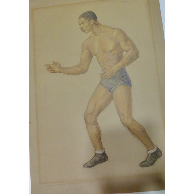 Emily Winthrop Miles Color Drawing Dated 1934 For Sale In New York - Image 6 of 9
