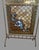 Early 20th Century Antique Victorian Jeweled & Leaded Stained Glass Fireplace Screen For Sale - Image 5 of 11