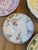 Mid 20th Century Vintage Collection of China Floral Plates for a Plate Wall - a Set of 9 For Sale - Image 5 of 11