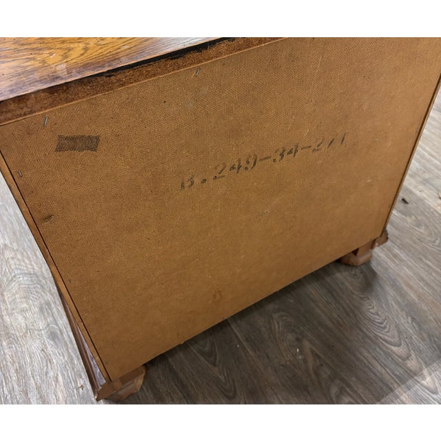 Vintage Mediterranean / Spanish Revival Style Nightstand Bedside End Cabinet For Sale - Image 9 of 9