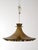 Vintage Golden Pendant Lamp, 1960s For Sale - Image 3 of 8