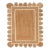 Scallop White Jute Scallop Hand Made Rug 9x14 Ft. For Sale