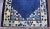 Blue Antique Art Deco Chinese Peking Rug For Sale - Image 8 of 9