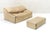 Leather Plumy Sofa & Ottoman by Annie Hieronimus for Cinna, 1980s, Set of 2 For Sale - Image 14 of 14