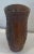 Wood Vintage Hand Carved Wooden Vase For Sale - Image 7 of 10