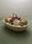 Mid 20th Century Tromp L’oeil Fruit & Flower Basket Covered Dish For Sale In Jacksonville, FL - Image 6 of 13