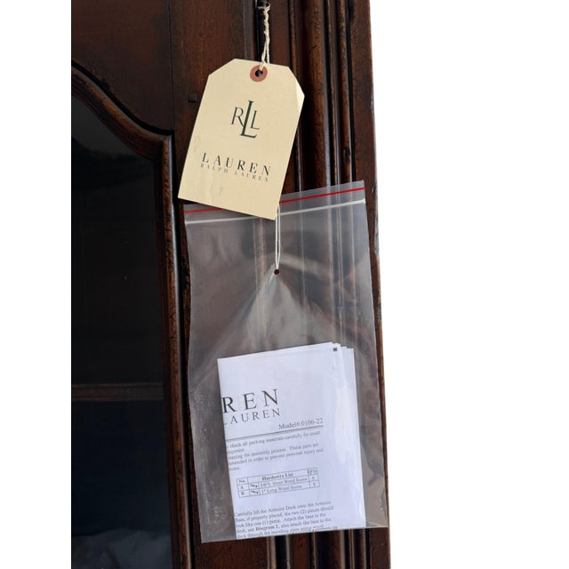 New Ralph Lauren San Luca China Display Cabinet For Sale - Image 16 of 18