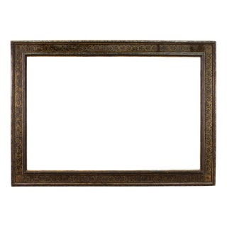 20th Century Lacquered and Gilded Tuscan Frame, 1930s For Sale