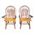 20th Century Amish Elm and Beech Windsor Armchairs, Pairs For Sale