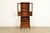 1970s Ethan Allen Georgian Cherry Wood Bureau With Drop Front Secretary Desk and Bookcase Hutch, Circa 1970s For Sale - Image 5 of 14
