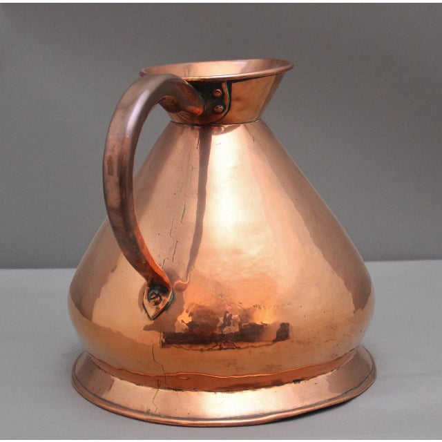 Late 19th Century Antique Copper Measuring Jug, 1870 For Sale - Image 5 of 12