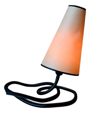 Vintage French Serpent Lamp by Gaudin-Ragonot