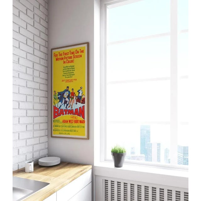 "For the first time on the motion picture screen in color!" Printed in stunning stone lithography, this fabulously kitsch...