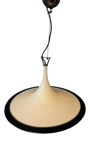 Vintage Murano Glass Witch Hat Pendant Lamp