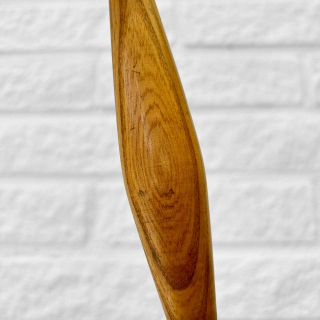 32966 Desk Lamp in Brass & Elm by Bertil Brisborg for Nordiska Kompaniet, Sweden, 1950s For Sale - Image 11 of 15
