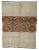 Textile Vintage Modern Turkish Kilim Rug- 4′6″ × 6′ For Sale - Image 7 of 7