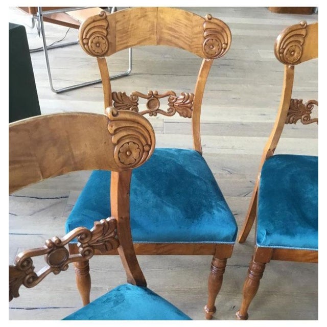 Vintage Chairs, 1830, Set of 4 For Sale - Image 3 of 15
