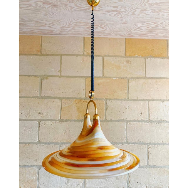 Vintage Swirl Lamp from Cosack Leuchten, 1970s For Sale - Image 4 of 8