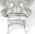Wood Vintage Boho Chic White Wicker Peacock Fan Back Chairs With Custom Cushions Pair For Sale - Image 7 of 16