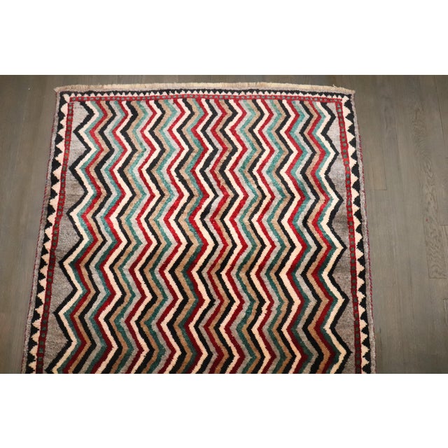 Gabbeh, 3'4'' X 6' For Sale - Image 4 of 7