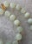 Vintage Jade Beaded Necklace With Gold Tone Clasp Designed by by Matthew Izzo For Sale - Image 4 of 6
