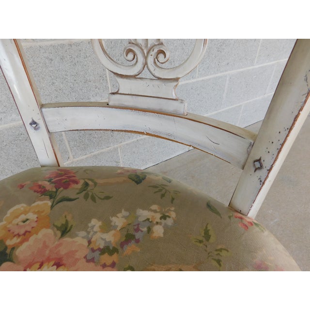 Habersham Furniture Habersham French Country Lyre Back Dining Side Chairs - Set of 6 For Sale - Image 4 of 12