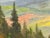 Framed Oil Painting of Mountain Landscape, Vintage For Sale In San Francisco - Image 6 of 12