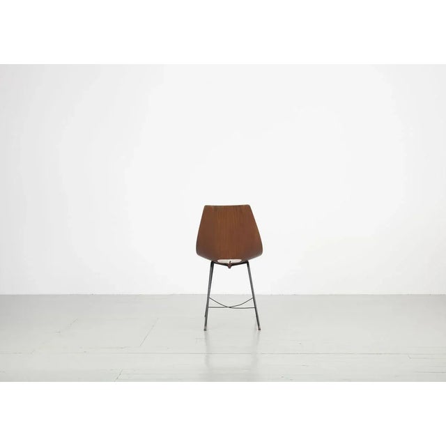 Vintage Bentwood Dining Chairs from Societa Compensato Curvato, 1960s, Set of 6 For Sale - Image 10 of 18