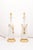 The Marbro Lamp Company Pair of Large Signed Italian Marbro Ceramic + Gilt Tassel Lamps, 1960s For Sale - Image 4 of 12