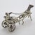 Vintage Italian Handmade Sterling Silver 925 Just Married Carriage with Horse Figurine, 1970s For Sale - Image 4 of 13