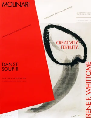 2000 Original Canadian Exhibition Poster, Galerie Christiane Chassay