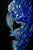 Gemstone Natural Lapis Eagle Sculpture Genuine Lapis Lazuli For Sale - Image 7 of 13