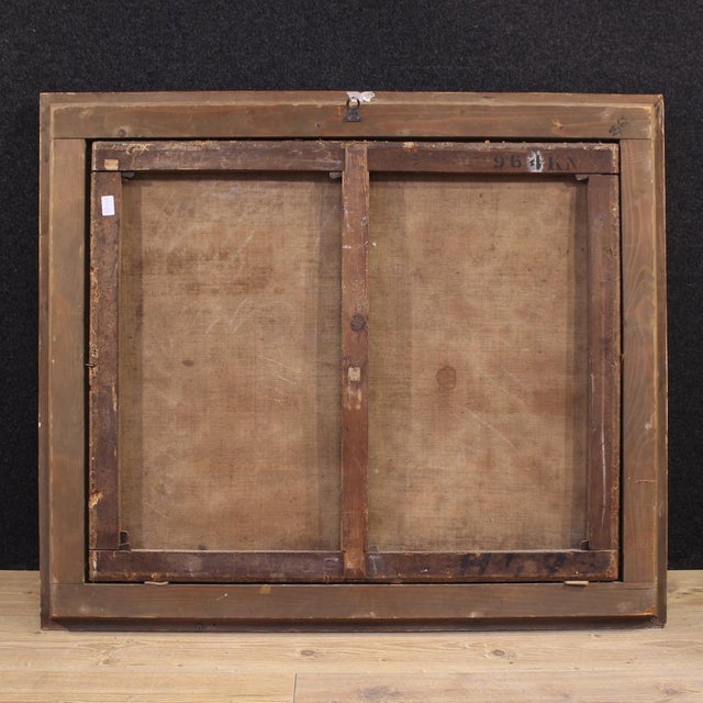 Italian Artist, Deer Hunting Scene, 1770, Oil on Canvas, Framed For Sale - Image 7 of 16