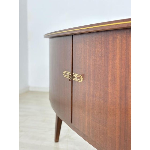 Brown Mid-Century Vintage Sideboard, 1960s For Sale - Image 8 of 12