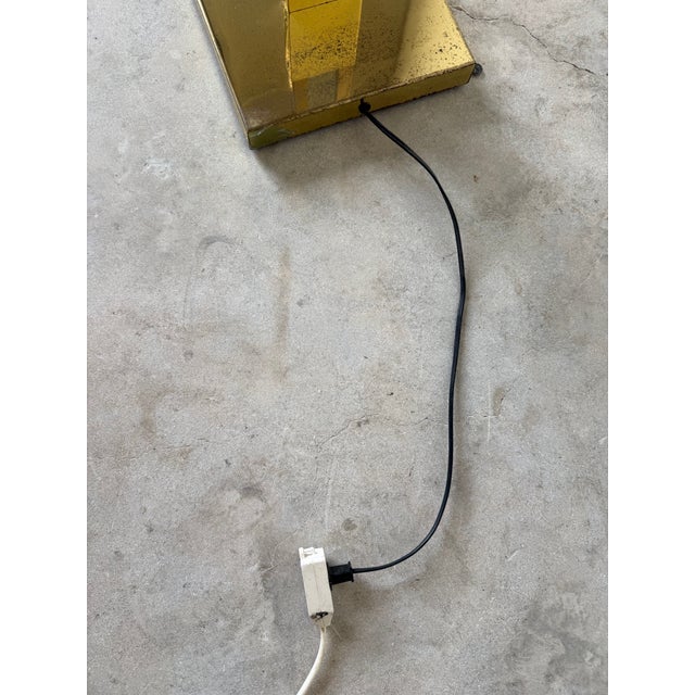 1980s Postmodern George Kovacs Brass & Glass Geometric Floor Lamp For Sale - Image 13 of 14
