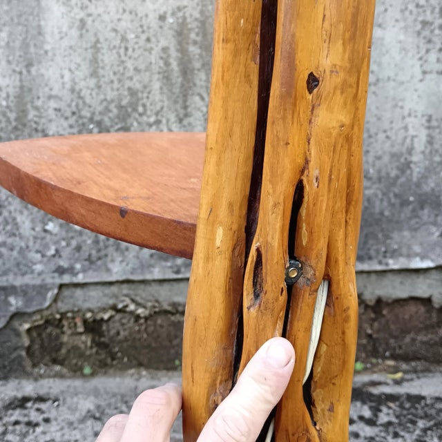 Vintage French Brutalist Floor Lamp, 1970s For Sale - Image 11 of 13