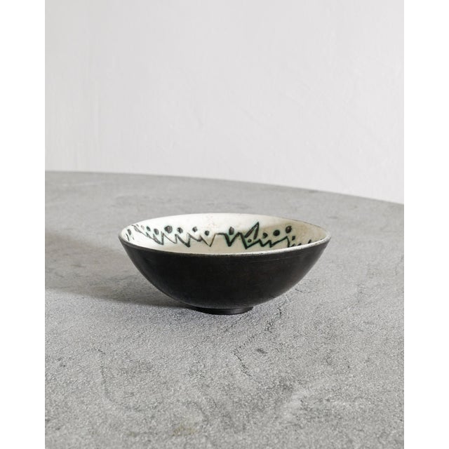 Mid-Century French White Ceramic Bowl by Pablo Picasso for Madoura, 1950s For Sale - Image 3 of 6
